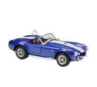 Modèle Voiture Miniature Modèle De Voiture Rétro en Alliage Moulé sous Pression, Échelle 1:24, for Shelby Cobra 427 SC Modèle réduit Voiture(Blue)