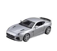 Modèle Voiture Miniature Modèle Réduit De Voiture De Sport Jaguar F-Type 1:32, Haute Simulation, Moulé sous Pression, en Alliage Métallique Modèle réduit Voiture(Silver No Box)