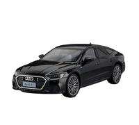 Modèle Voiture Miniature Modèle Réduit De Voiture en Alliage Audi A7 1:24, Roues Arrière, Roues Avant, Direction, avec Lumière Et Son Modèle réduit Voiture(Black)