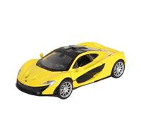 Modèle Voiture Miniature Modèle Voiture Alliage Moulé sous Pression for McLaren P1 1:32 avec Son Collection Exquise D'ornements Dcontrôle Central Modèle réduit Voiture(Yellow)