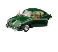 Modèle Voiture Miniature Modèle Voiture Classique Carrera Coupé Alliage Moulé sous Pression Échelle 1:32 Modèle Classique Métal Simulation Miniature Modèle réduit Voiture(Green)