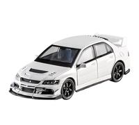 Modèle Voiture Miniature Modèle Voiture Course en Alliage Moulé sous Pression for Mitsubishi Evolution Evo IX 9 1:32 Modèle réduit Voiture(White)