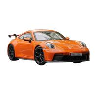 Modèle Voiture Miniature Modèle Voiture en Alliage 1:24 for Porsche 911 GT3 RS Simulation Voiture Ornements Collection Cadeau Modèle Moulé sous Pression Modèle réduit Voiture(Bburago Orange)