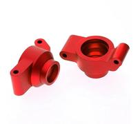 ModèLe Voiture Rc pour Traxxas pour Maxx pour Widemaxx 1/10 Blocs Direction Métal Blocs roulettes Moyeux C pour Porte-essieux 8937 8932 8952 Pièces Mise À Niveau Voiture RC(Red,Axle Carriers)