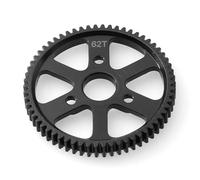 ModèLe Voiture Rc Pour Traxxas Pour Summit Pour E-REVO Pour E-Maxx 1/10 Pignon Acier Trempé 54T/56T/58T/62T/65T/68T Pignon Principal 0,8M 32P 3960 Pièces Rechange Voitures RC(62T)