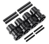 ModèLe Voiture Rc pour TRX-6 T6 88086 pour Ultimate 1/10 Adaptateur en Métal Combiner Roues Simples À Doubles Kit Modifié pour Hauler RC Flatbed Truck Pièces De Mise À Niveau