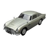 Modèle Voiture Sport en Métal Moulé sous Pression Aston Martin DB5 « Goldfinger » À L'échelle 1/18 Jouets Collection Jouets Non RC(Gray)