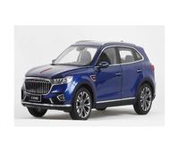 Modèle Voiture Tout-Terrain en Alliage pour SUV FAW HongQI HS5 Véhicule Collection À Affichage Statique Échelle 1:18(Blue)