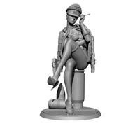 Modèle Yufan Imper F0h1, Jouet De Bricolage De Beauté À Assembler Soi-Même, Série 1/24 Originale, Soldat Blanc En Résine, Modèle Bébé, Yfww-2073