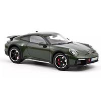 MODÈLEIN ÉCHELLE Compatible avec Porsche 911 Dakar 2023 OAKGREENMETALLIC 1:18 NOREV NV187241