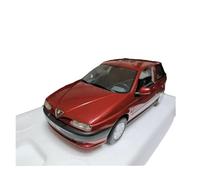 Modèles à l'échelle 1:18 pour Alfa Romeo 145 1.6 Ie 1995 Coupé Simulation Modèle De Voiture Ornements Statique Collection Adulte Réplique de Véhicule(Red)