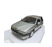 Modèles à l'échelle 1:18 pour Alfa Romeo 145 1.6 Ie 1995 Coupé Simulation Modèle De Voiture Ornements Statique Collection Adulte Réplique de Véhicule(Gray)