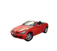 Modèles à l'échelle 1:18 pour Benz SLK 350 Simulation Modèle De Voiture Décapotable Ornements Décoratifs Statiques Réplique de Véhicule
