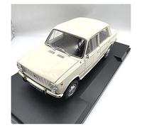 Modèles à l'échelle 1 18 pour Fiat 124 Russie Rétro Coupé Simulation Alliage Voiture Modèle Adulte Collection Affichage Cadeau Réplique de Véhicule