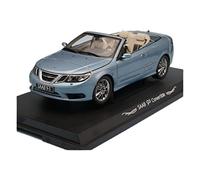 Modèles à l'échelle 1 18 pour Saab 9-3 Soft Top Roadster Simulation Alliage Modèle De Voiture Collection Décoration Garçons Cadeau Réplique de Véhicule(A)