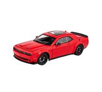 Modèles à l'échelle 1 24 pour Dodge Challenger SRT Hellcat Échelle Simulation Moulage Voiture Modèle Retirer Moulé sous Pression Jouet Voiture Réplique de Véhicule(Green 2)