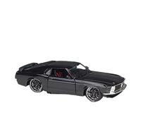 Modèles à l'échelle 1 24 pour Dodge Charger R/T 1969 Muscle Car Alliage De Voiture Jouet De Voiture en Métal Collection Modèle Jouets Réplique de Véhicule(Noir)