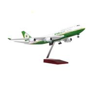 Modèles à l'échelle Avions 1 150 pour Avion B747 Modèle Compagnie Aérienne Taiwan avec Trains D'atterrissage Légers Et À Roues Avion Résine Souveni