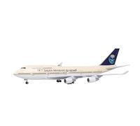 Modèles à l'échelle Avions 47 Cm pour Saudi Arabian Airlines Boeing B747 Modèle d'avion Résine Moulée sous Pression L'échelle 1 150 avec Lumières Et Lumières(No Light)