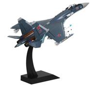 Modèles à l'échelle Avions Avion De Chasse Furtif Su-35, Échelle 1/48, pour L'armée De La Marine Soviétique, Modèle d'avion en Métal Moulé, Avion Unique(STLY B)
