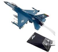 Modèles à l'échelle Avions Chasseur Échelle 1 72 pour F-20 MiG 29 SU-35 Flying Leopard F117 F22,modèle d'avion Multi-Combattant Moulé sous Pression,Affichage Statique(F-16)