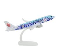 Modèles à l'échelle Avions Machine à Dessin de Simulation d'aviation A320 1:350 Blue Peony Collector's Edition Objets de Collection pour Enfants