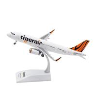 Modèles à l'échelle Avions Modèle d'avion A320 9V-TRX Tigerair Singapore Airlines, Échelle 1 200, Jouet en Métal Moulé sous Pression, Affichage De La Série