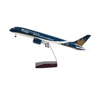 Modèles à l'échelle Avions Modèle d'avion Boeing 787 De Vietnam Airlines, 43 Cm, Échelle 1/144, Modèle d'avion en Résine Moulée, Collection Décorative(with Light B787 43CM)