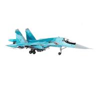 Modèles à l'échelle Avions Modèle d'avion De Chasse en Métal Moulé, Échelle 1 72, pour SU34 De L'armée De L'air Russe, Cadeau De Collection