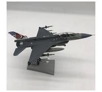 Modèles à l'échelle Avions Modèle d'avion en Alliage De Chasse F-16D Fighting Falcon, Collection De Cadeaux Finis