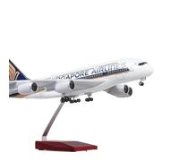 Modèles à l'échelle Avions Modèle d'avion Résine Moulé sous Pression,pour A350/A380,Avion Singapour,Boeing B747,modèle L'échelle 1 160,série Concorde(A380 No Light)