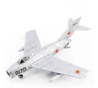 Modèles à l'échelle Avions Modèle en Alliage Moulé sous Pression À L'échelle 1 72 MIG-15bis, Chasseur Soviétique, Cadeaux Souvenirs pour Adultes
