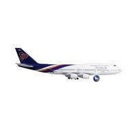 Modèles à l'échelle Avions Résine Moulée sous Pression 47 Cm,modèle d'avion Boeing B747,Bateau-Dragon Thaïlandais,avec Lumières Et Roues,Affichage Statique, 1 160(No Light b747)