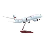 Modèles à l'échelle Avions Résine Moulée sous Pression,échelle 1:130,pour Modèle d'avion Air Canada Boeing B787,modèle d'avion Affichage Statique avec Roues Légère(No Light Canada B787)