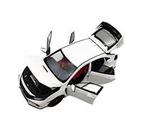 Modèles à l'échelle LCD 2020 1 18 Honda Civic Type R FK8 Alloy Car Model Japanese Sports Car Model Réplique de Véhicule(White)