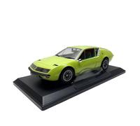 Modèles à l'échelle Modèle De Voiture De Simulation Renault Alpine A310 1600vf 1:18 Collection De Véhicules en Métal Affichage Statique Réplique de Véhicule(Green)