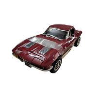 Modèles à l'échelle Modèle Réduit Voiture Alliage Moulé sous Pression Corvette Sting Ray 1963 Collection Véhicules Classiques Échelle 1:18 Réplique de Véhicule