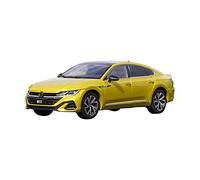 Modèles à l'échelle Original Factory 1 18 VW New CC 2021 Edition diecast Alloy Car Model for Gift, Toys Réplique de Véhicule(Yellow)