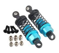 Modèles Amortisseurs RC Compatible Avec Tamiya Pour HPI 1/10 RC Drift Pour Racing Voiture Amélioration Modification Pièces De Rechange 2 Amortisseurs 52 Mm Amortisseurs(Blue)