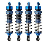 Modèles Amortisseurs RC Compatible Avec Traxxas Pour Mini Pour Maxx Pour Mini Pour XRT RC Voiture Amélioration Pièces Alliage D'aluminium Métal Amortisseurs(Blue)