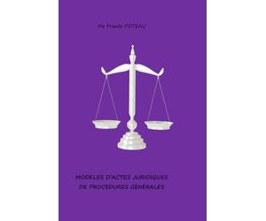 Modèles d’actes juridiques de procédures générales
