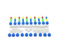 Modèles d'acide désoxyribonucléique Structure d'ADN pour l'enseignement éducatif et biologique Modèle de structure d'enseignement