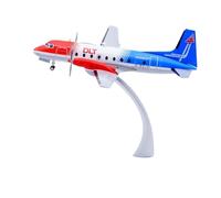 Modèles d'avions de Réplique 10CM pour DLT Hawker Siddeley HS 748 G-BGJV 1: 200 Réplique d'avion Miniature modèle d'avion de Ligne Miniature modèle d'avion Miniature
