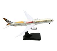 Modèles d'avions de réplique Modèle d'avion de Ligne très détaillé à l'échelle 1/400 de 15 cm pour Etihad Airways B787-9 A6-BLM Flaps Aircraft Modèle de Collection Modèle d'avion