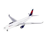 Modèles d'avions de réplique Modèle moulé sous Pression d'avion Fini à l'échelle 1/400 de 15 cm pour l'avion Delta Air Lines A330-300 N815NW pour Les Fans d'aviation Modèle