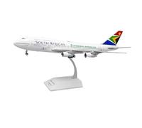 Modèles d'avions de réplique Réplique d'avion à échelle précise de 35 cm 1/200 South African Airways pour Boeing B747-300 ZS-SAU Modèle d'avion Miniature d'avion en métal
