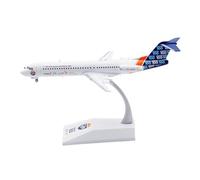 Modèles d'avions de réplique Réplique d'avion en Alliage à l'échelle 1/200 de 17 cm pour Fokker 100 PH-MKH Modèle d'avion Fini très détaillé Modèle d'avion Miniature