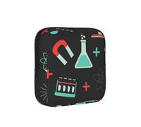 Modèles de Chimie Verte et de Science, Pochettes de Rangement pour Serviettes hygiéniques, Pochettes menstruelles pour Femmes et Adolescentes