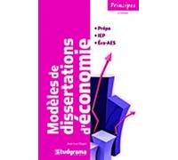 Modèles de dissertations d'économie