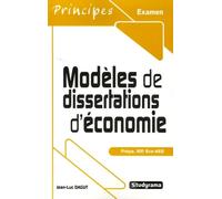 Modèles de dissertations d'économie